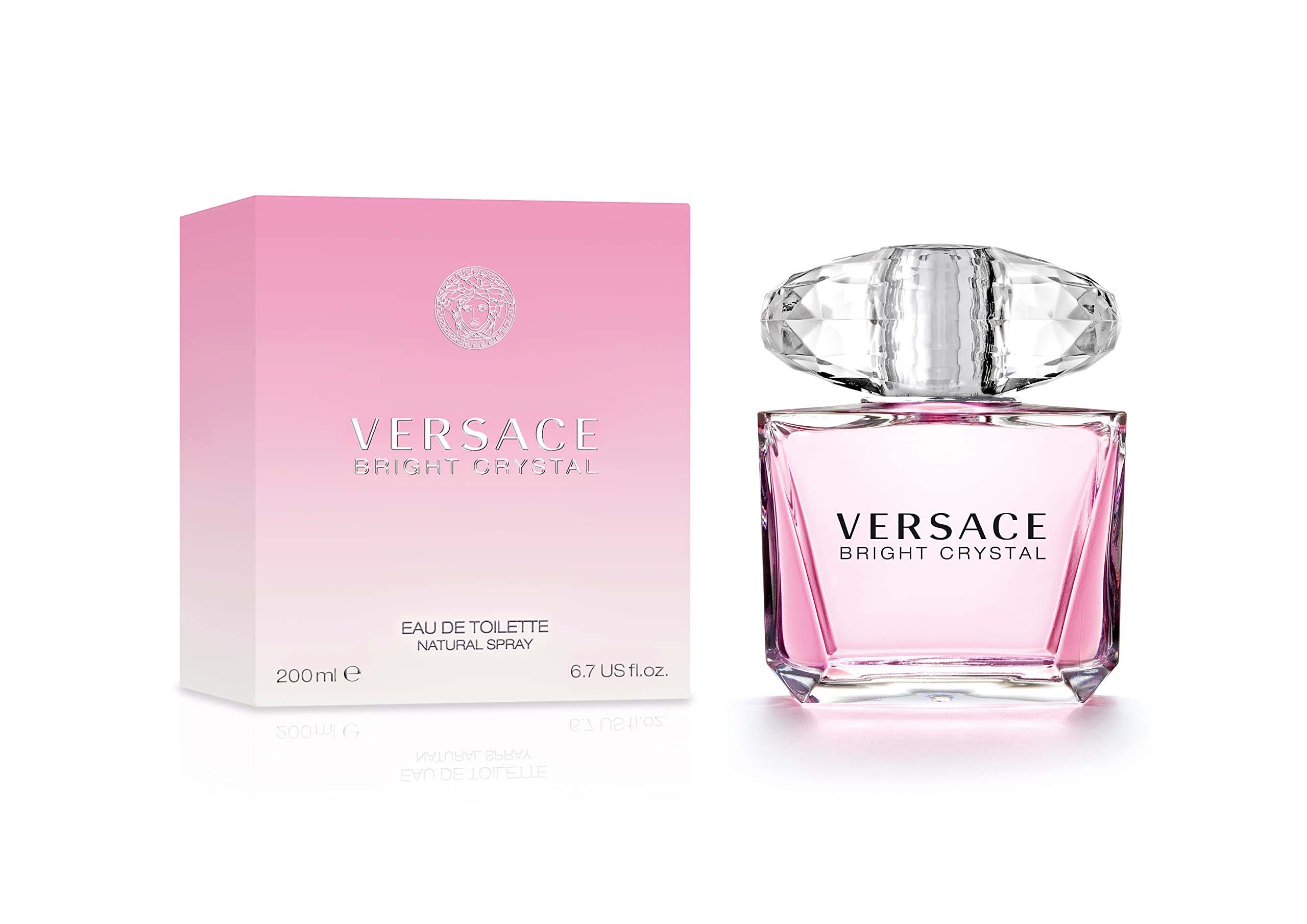 Bright Cristal Eau De Toilette 200ml- Versace