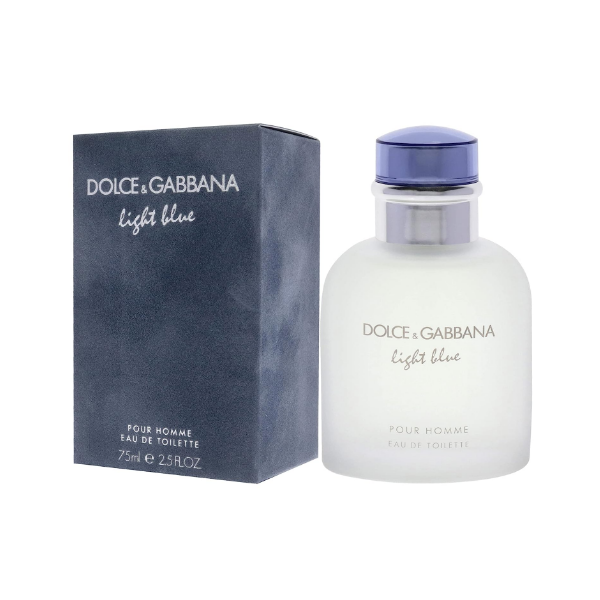 Light Blue Pour Homme Eau de Toilette 75 ML- Dolce Gabbana