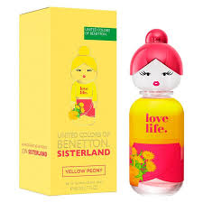 SISTERLAND YELLOW PEONY EAU DE TOILETTE 80 ML -BENETTON