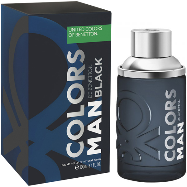 Colors Man Black Eau de Toilette 100 ML- Benetton